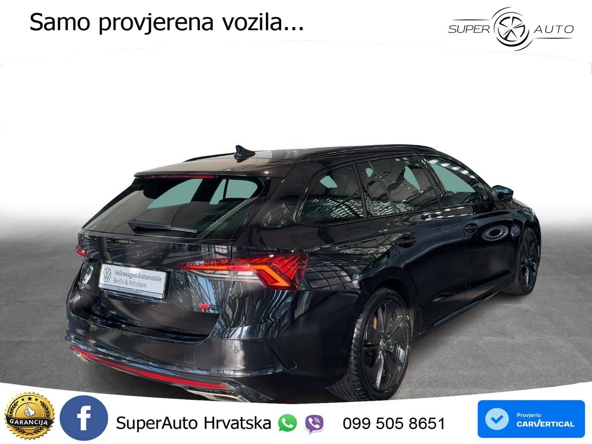 Škoda Octavia Combi RS 2.0 TDI (200 KS) DSG MATRIX+GR SJED+KAM