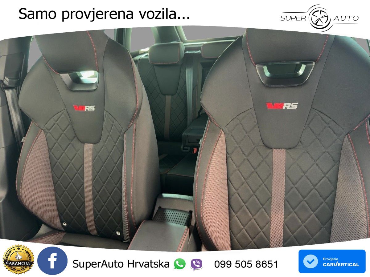 Škoda Octavia Combi RS 2.0 TDI (200 KS) DSG MATRIX+GR SJED+KAM