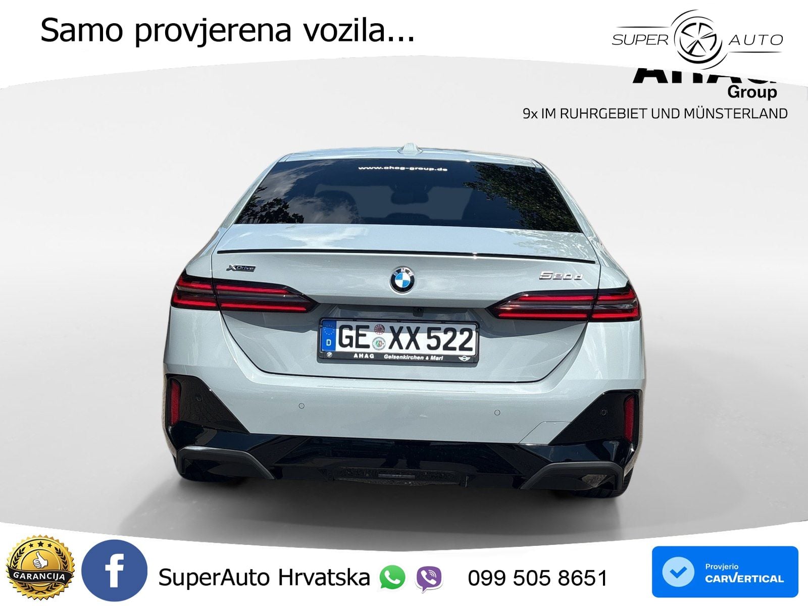 BMW 520d (197 KS) xDrive Steptronic LED+GR SJED+ACC