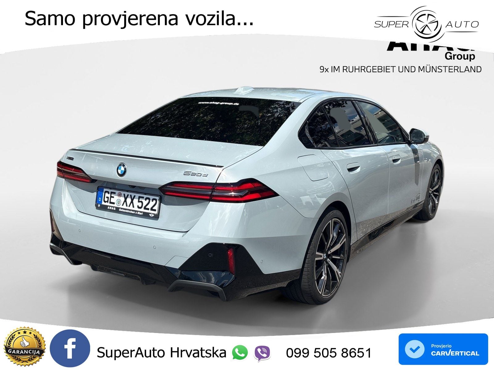 BMW 520d (197 KS) xDrive Steptronic LED+GR SJED+ACC