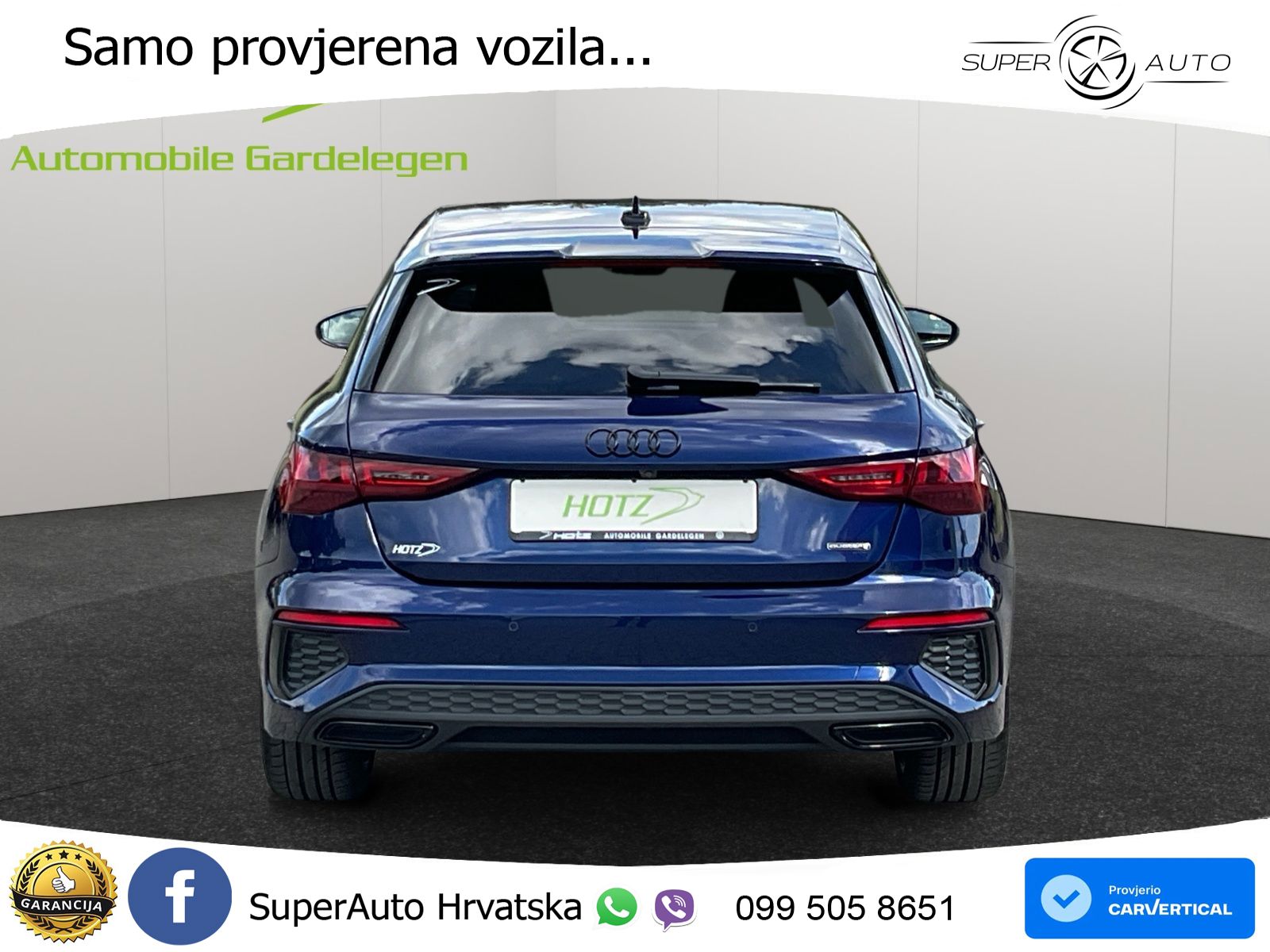 Audi A3 40 TFSI (190 KS) quattro S tronic S line LED+GR SJED+ACC