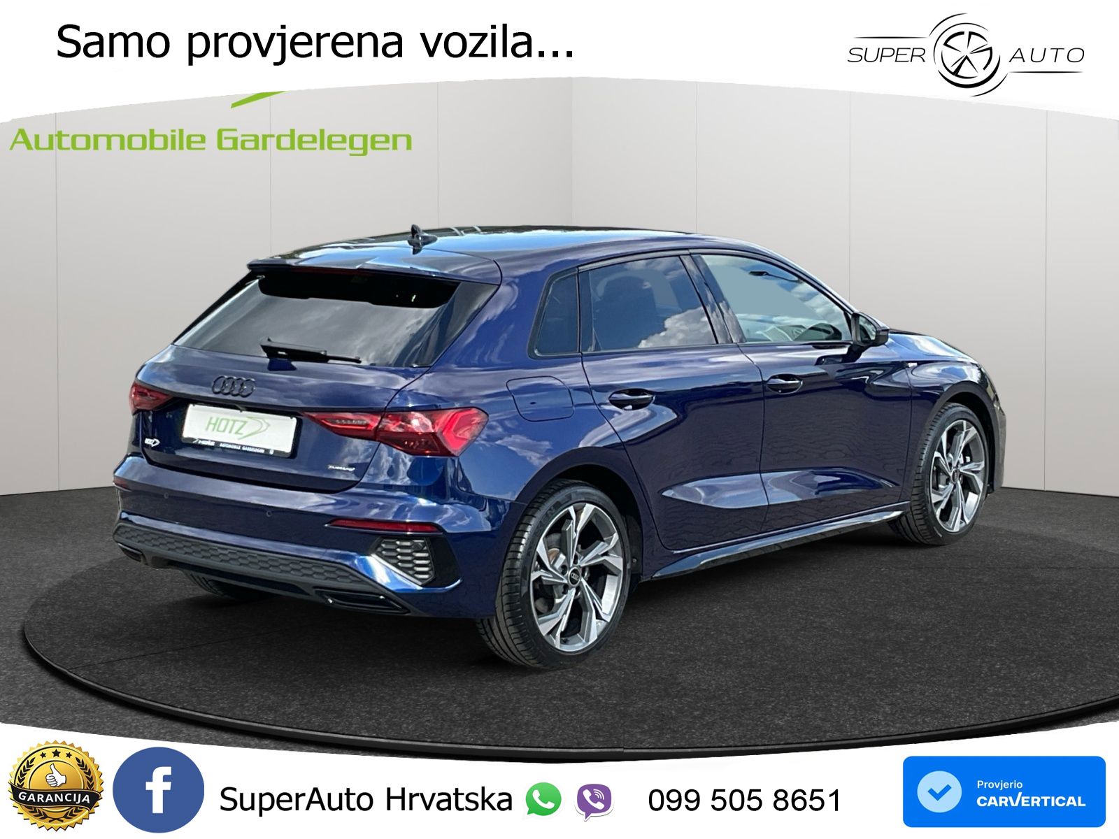 Audi A3 40 TFSI (190 KS) quattro S tronic S line LED+GR SJED+ACC
