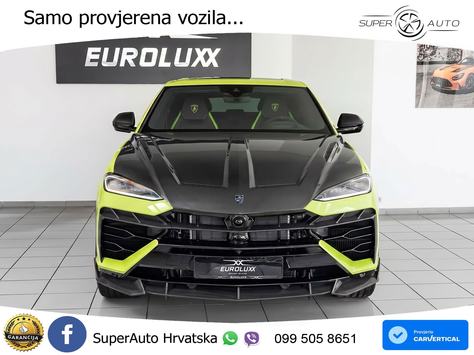 Lamborghini Urus SE 4.0 V8 (800 KS) 4WD Automatic LED+GR SJED+ACC