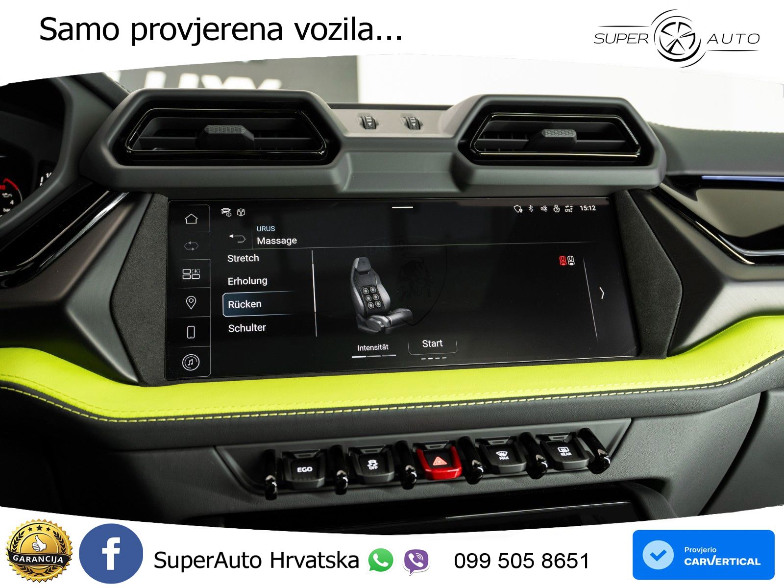 Lamborghini Urus SE 4.0 V8 (800 KS) 4WD Automatic LED+GR SJED+ACC