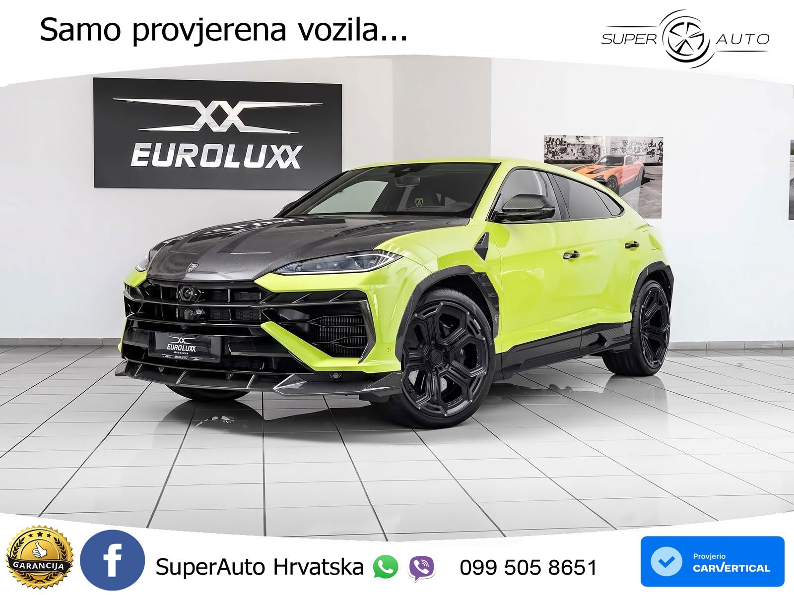 Lamborghini Urus SE 4.0 V8 (800 KS) 4WD Automatic LED+GR SJED+ACC