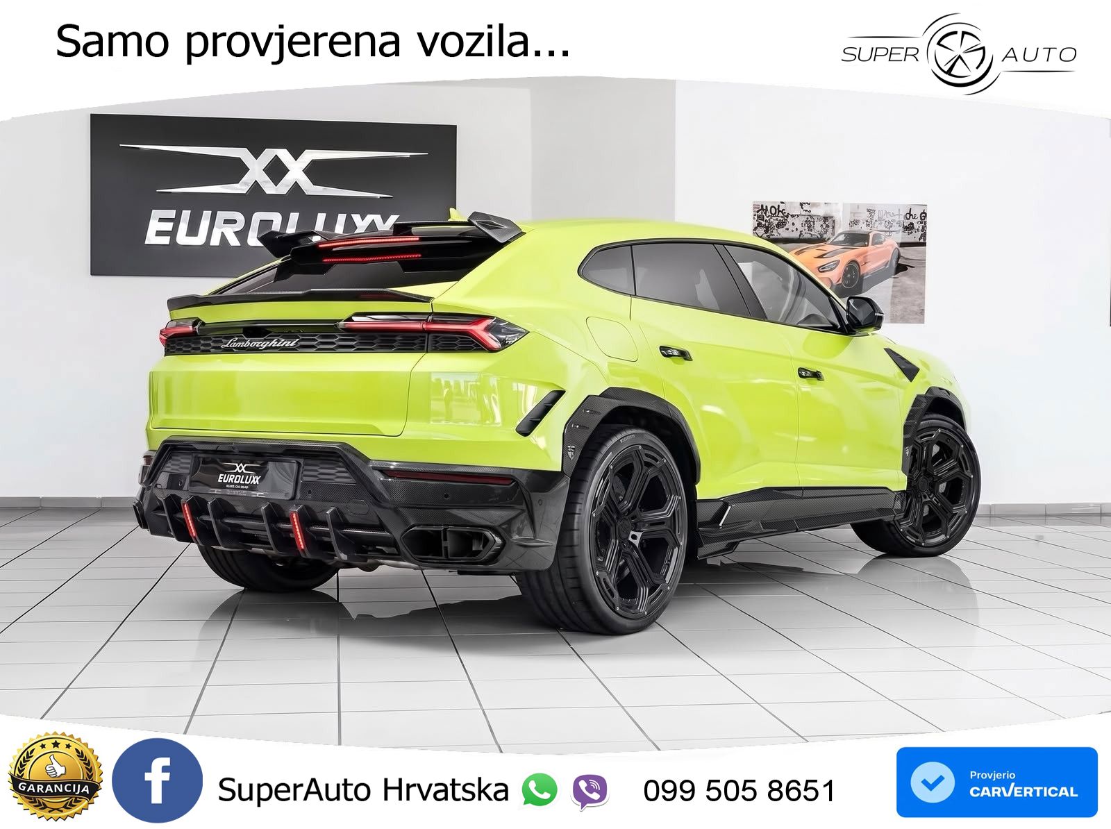 Lamborghini Urus SE 4.0 V8 (800 KS) 4WD Automatic LED+GR SJED+ACC