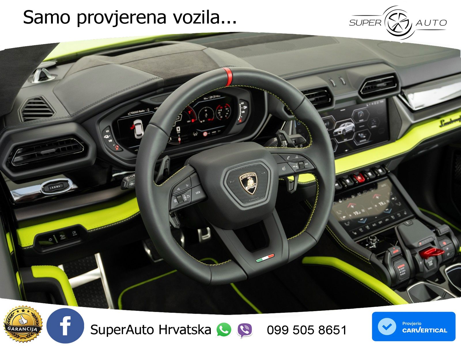 Lamborghini Urus SE 4.0 V8 (800 KS) 4WD Automatic LED+GR SJED+ACC