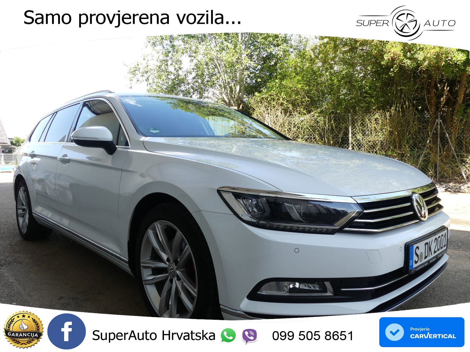 Volkswagen Passat Variant 2.0 TDI (190 KS) DSG Highline LED+GR SJED+ACC
