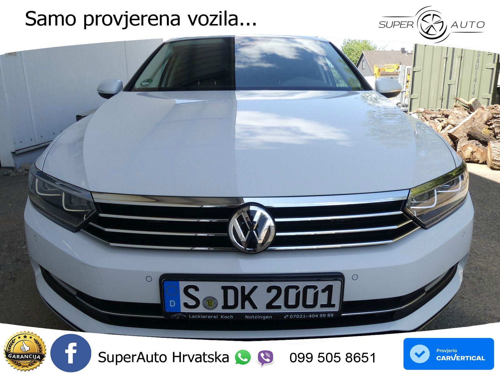 Volkswagen Passat Variant 2.0 TDI (190 KS) DSG Highline LED+GR SJED+ACC