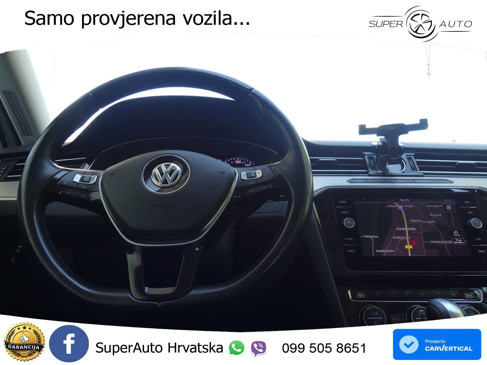 Volkswagen Passat Variant 2.0 TDI (190 KS) DSG Highline LED+GR SJED+ACC