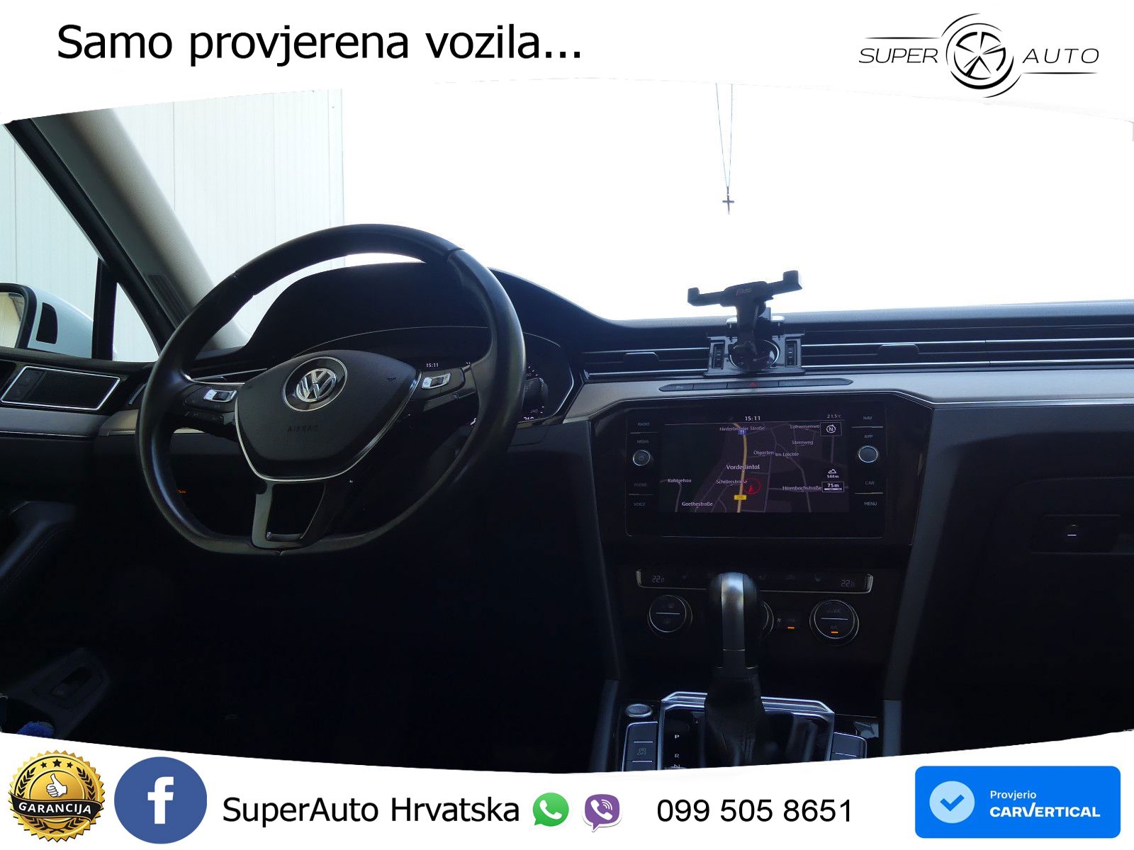 Volkswagen Passat Variant 2.0 TDI (190 KS) DSG Highline LED+GR SJED+ACC