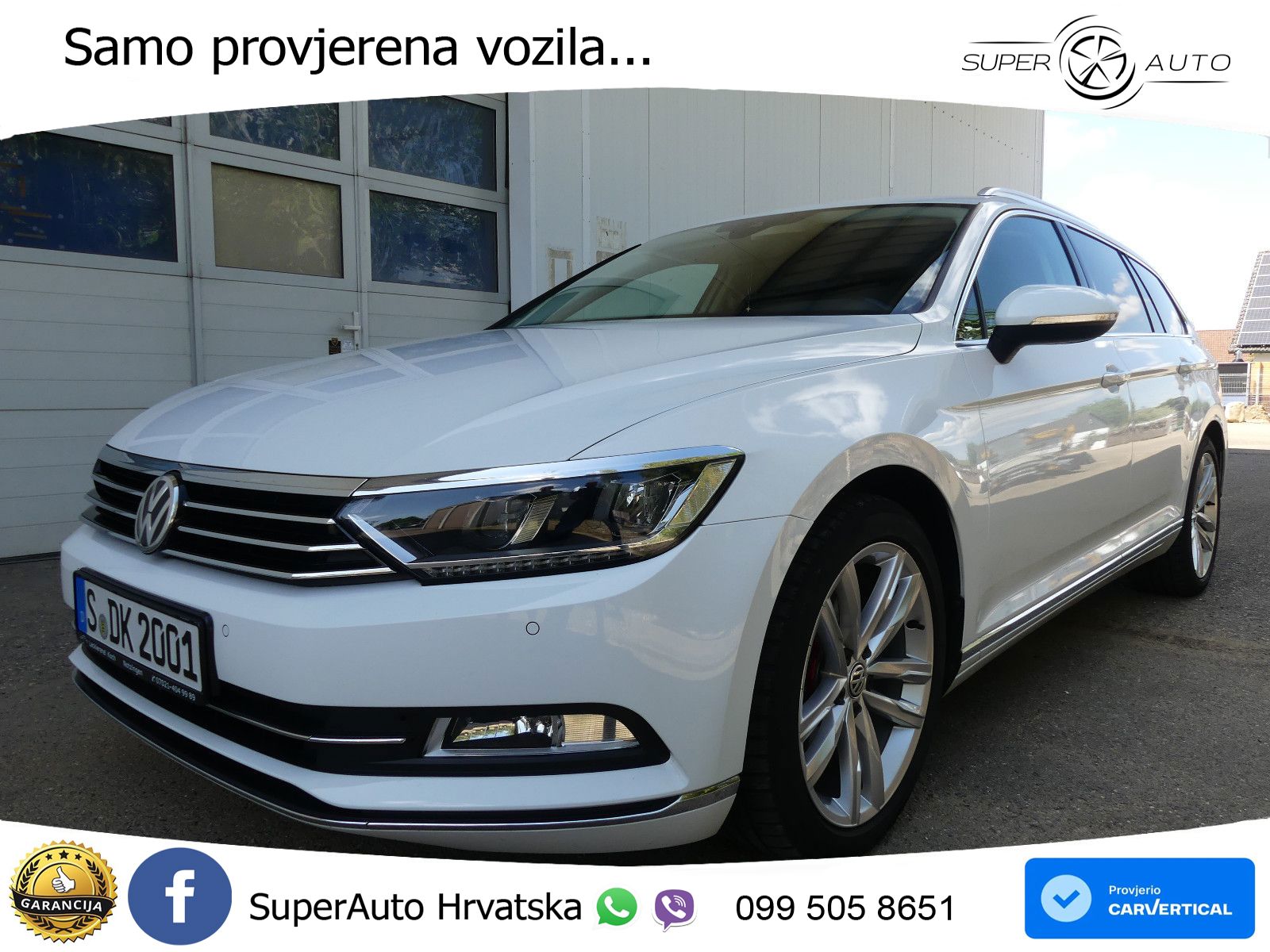 Volkswagen Passat Variant 2.0 TDI (190 KS) DSG Highline LED+GR SJED+ACC