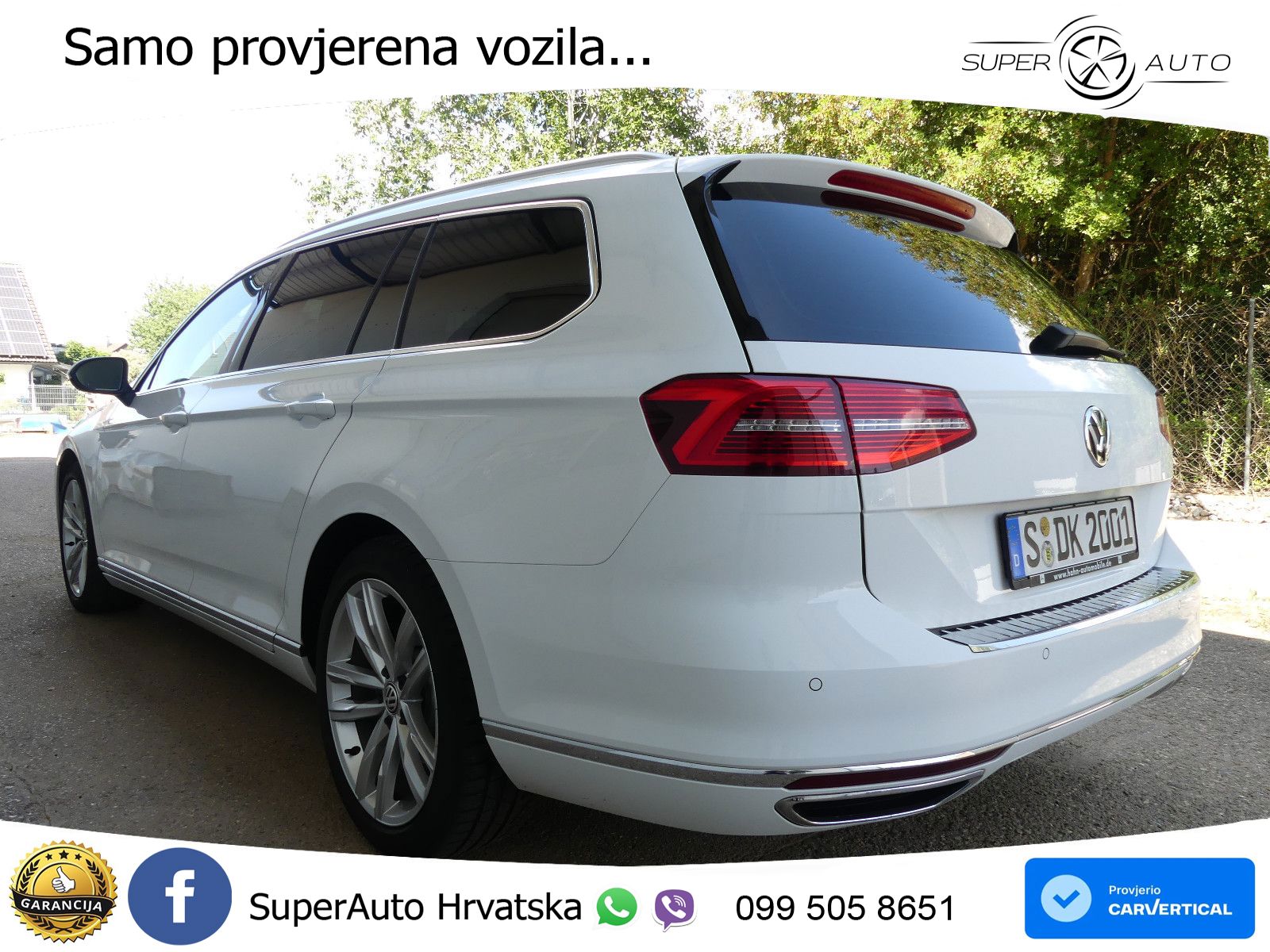 Volkswagen Passat Variant 2.0 TDI (190 KS) DSG Highline LED+GR SJED+ACC