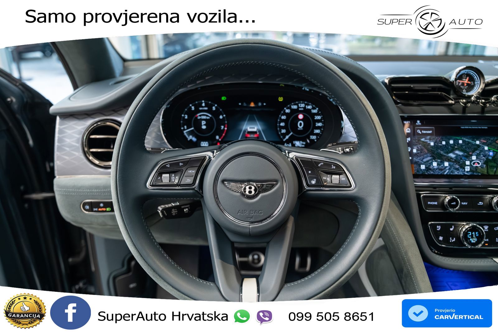 Bentley Bentayga Speed 4.0 V8 (650 KS) AWD Automatic LED+GR SJED+ACC