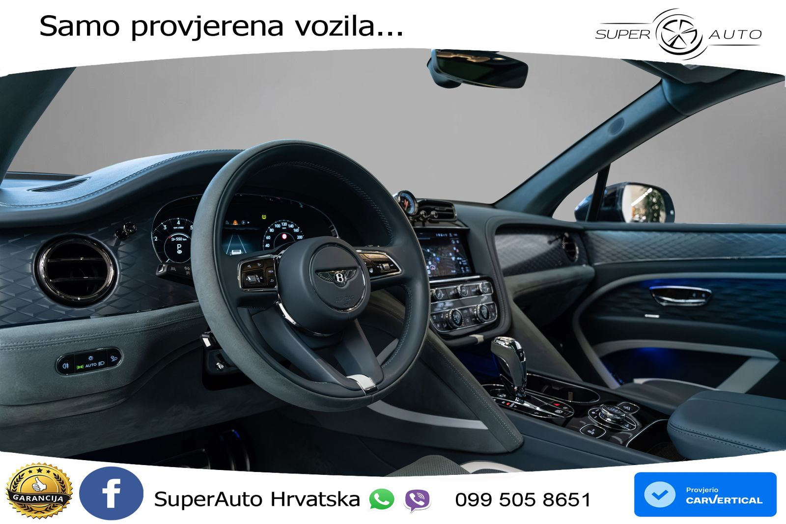 Bentley Bentayga Speed 4.0 V8 (650 KS) AWD Automatic LED+GR SJED+ACC