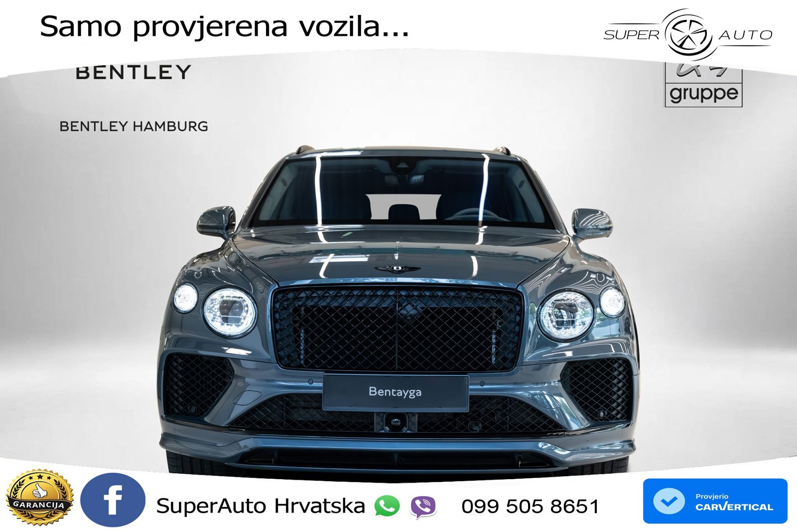 Bentley Bentayga Speed 4.0 V8 (650 KS) AWD Automatic LED+GR SJED+ACC