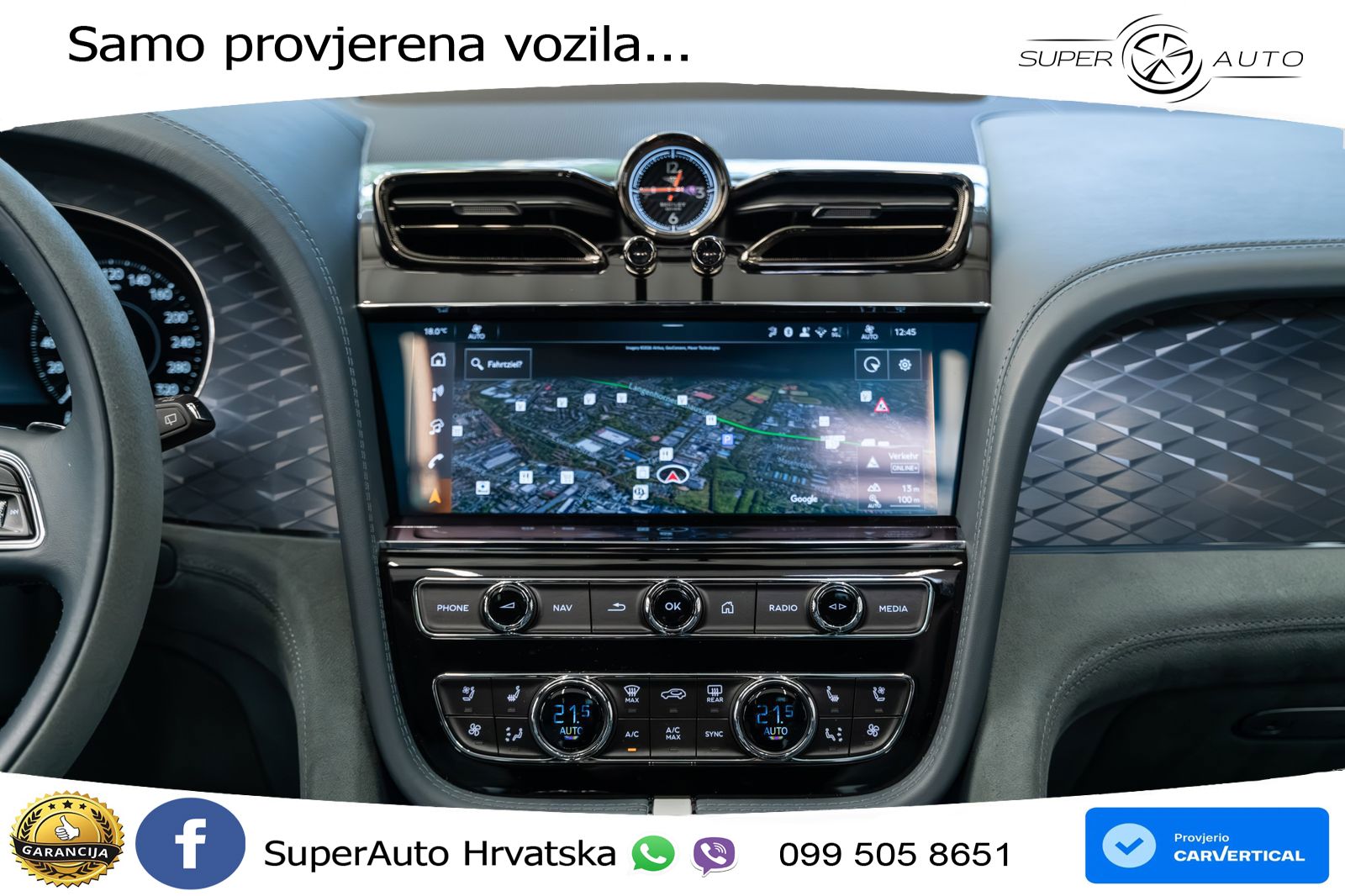 Bentley Bentayga Speed 4.0 V8 (650 KS) AWD Automatic LED+GR SJED+ACC