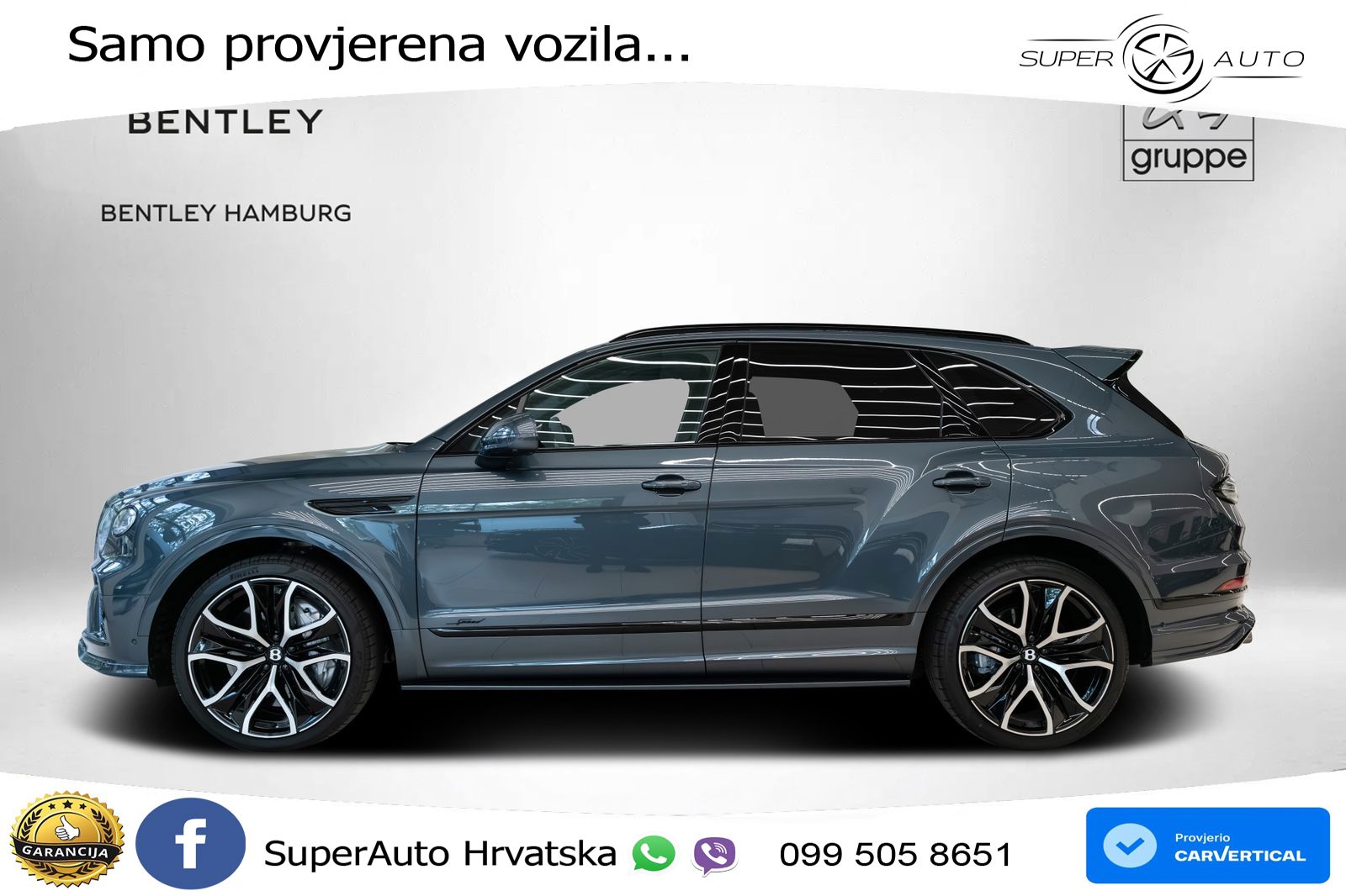 Bentley Bentayga Speed 4.0 V8 (650 KS) AWD Automatic LED+GR SJED+ACC
