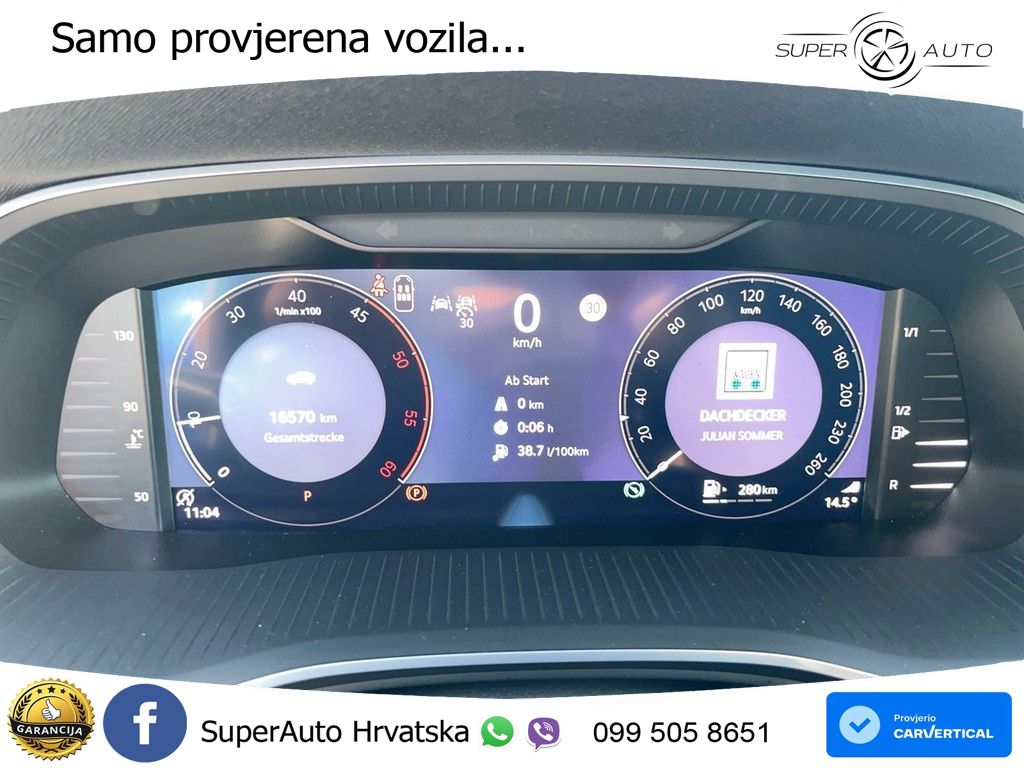 Škoda Octavia Combi 2.0 TDI (150 KS) DSG Selection LED+GR SJED+ACC