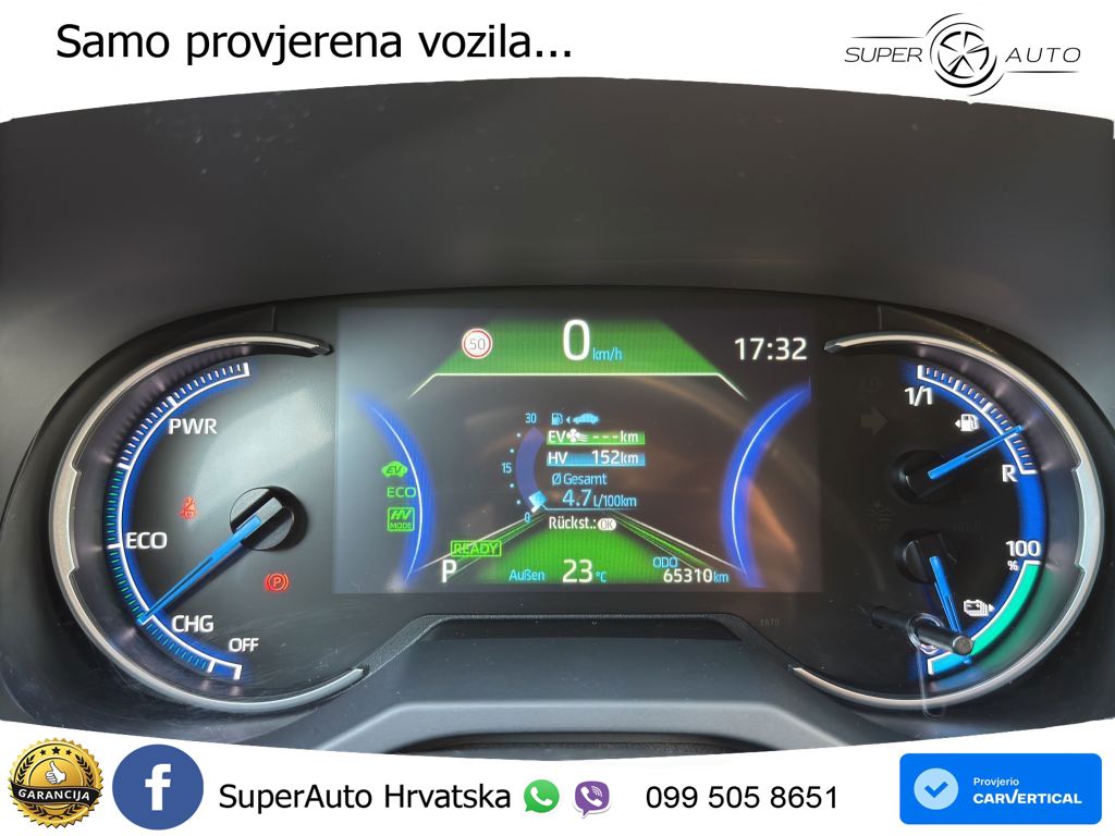 Toyota RAV4 2.5 D-4S (306 KS) Hybrid AWD-i e-CVT