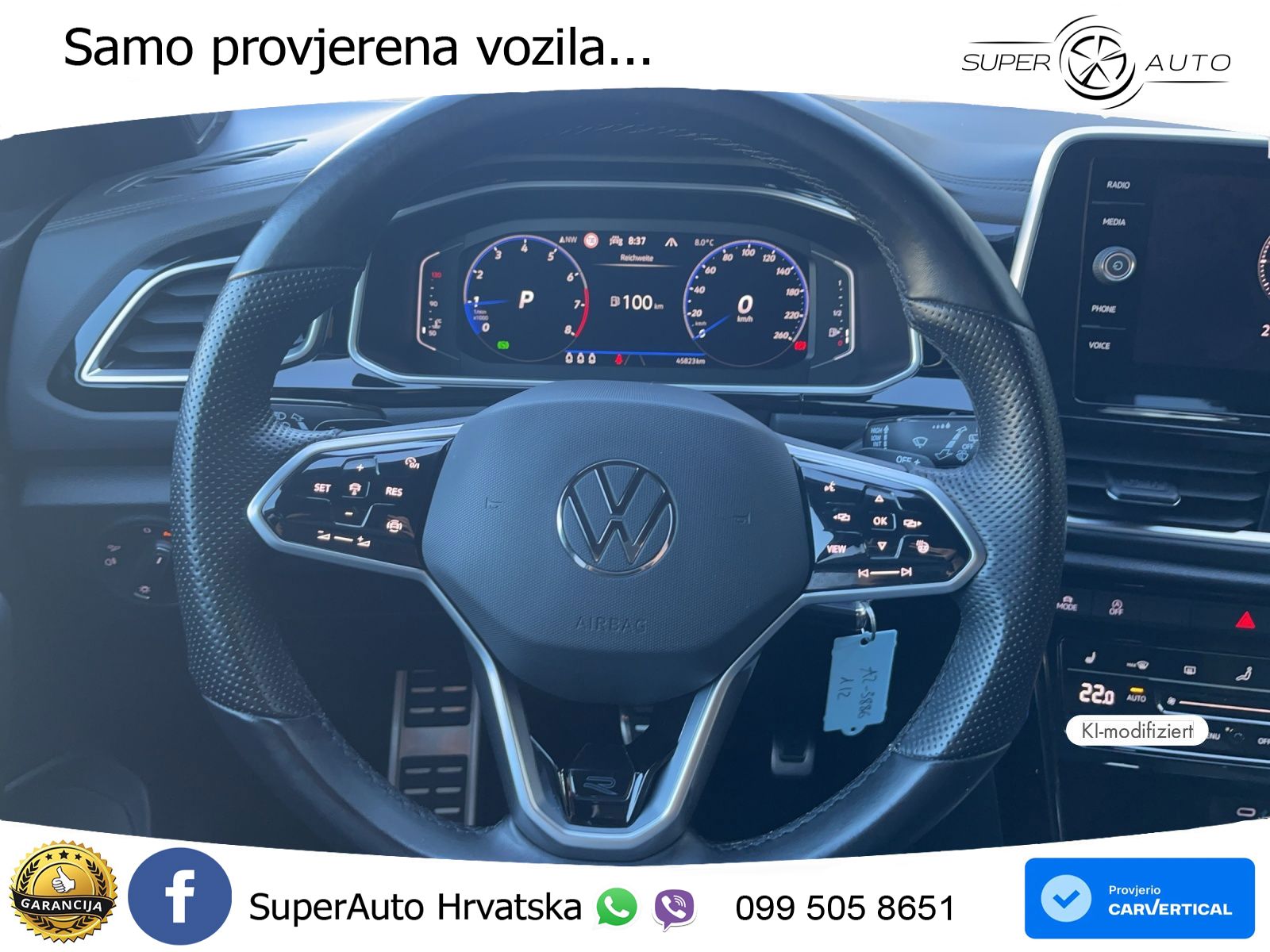 Volkswagen T-Roc 1.5 TSI (150 KS) DSG R-Line LED+GR SJED+ACC