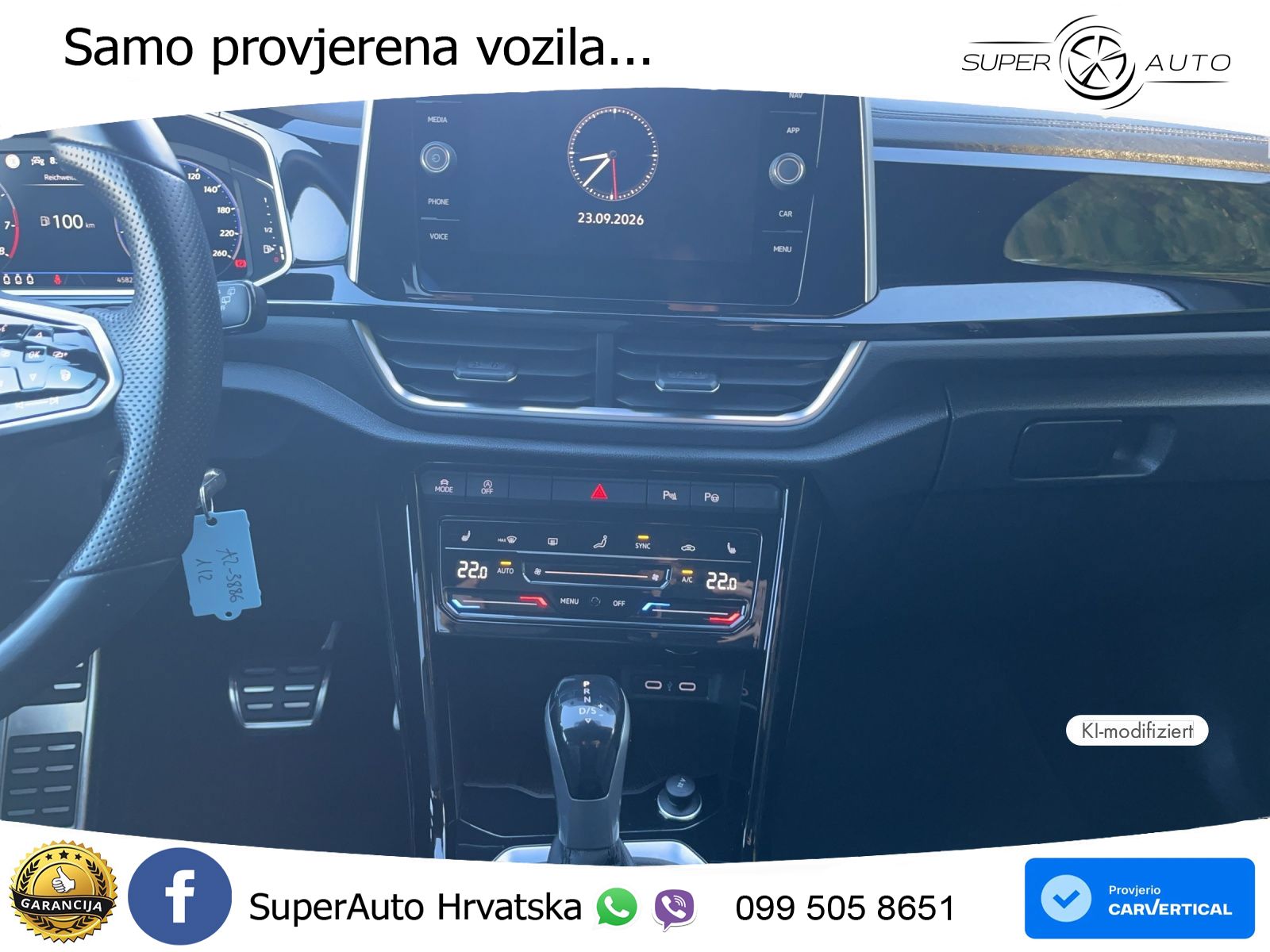 Volkswagen T-Roc 1.5 TSI (150 KS) DSG R-Line LED+GR SJED+ACC