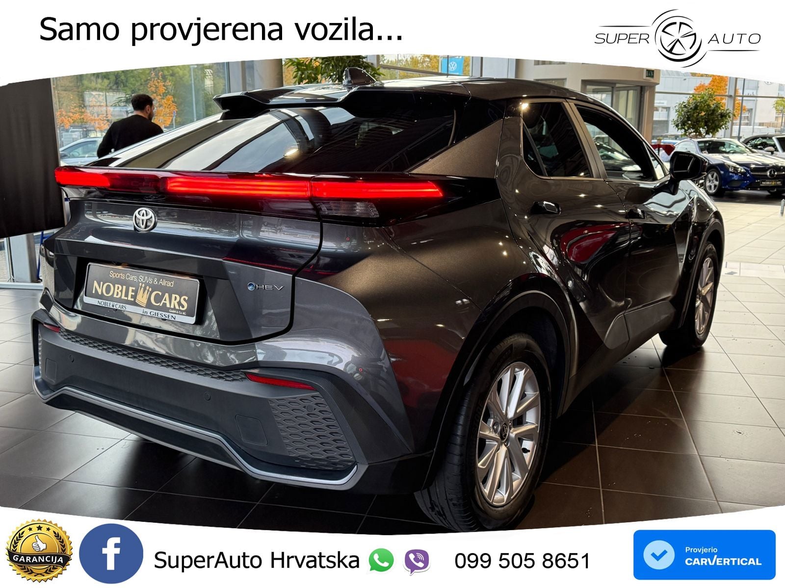 Toyota C-HR 1.8 (140 KS) Hybrid e-CVT Business Edition LED+GR SJED+ACC