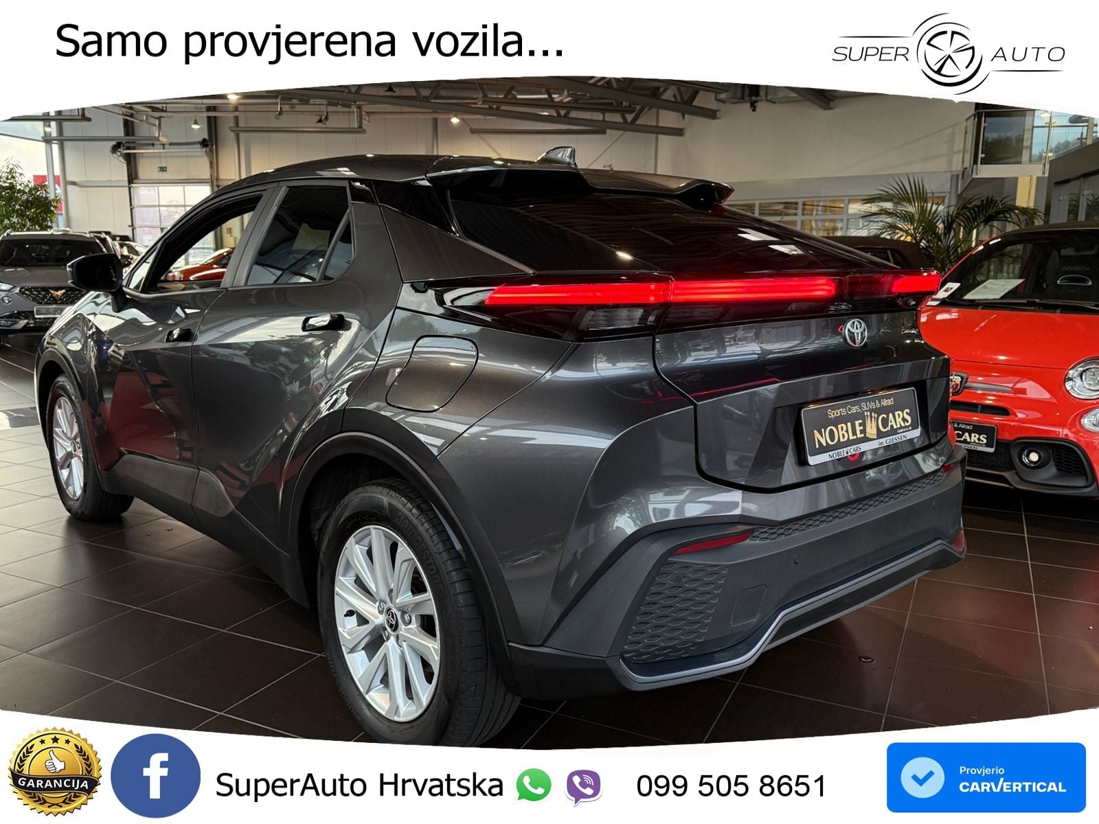 Toyota C-HR 1.8 (140 KS) Hybrid e-CVT Business Edition LED+GR SJED+ACC
