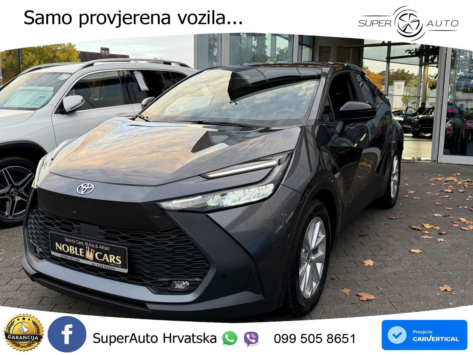 Toyota C-HR 1.8 (140 KS) Hybrid e-CVT Business Edition LED+GR SJED+ACC