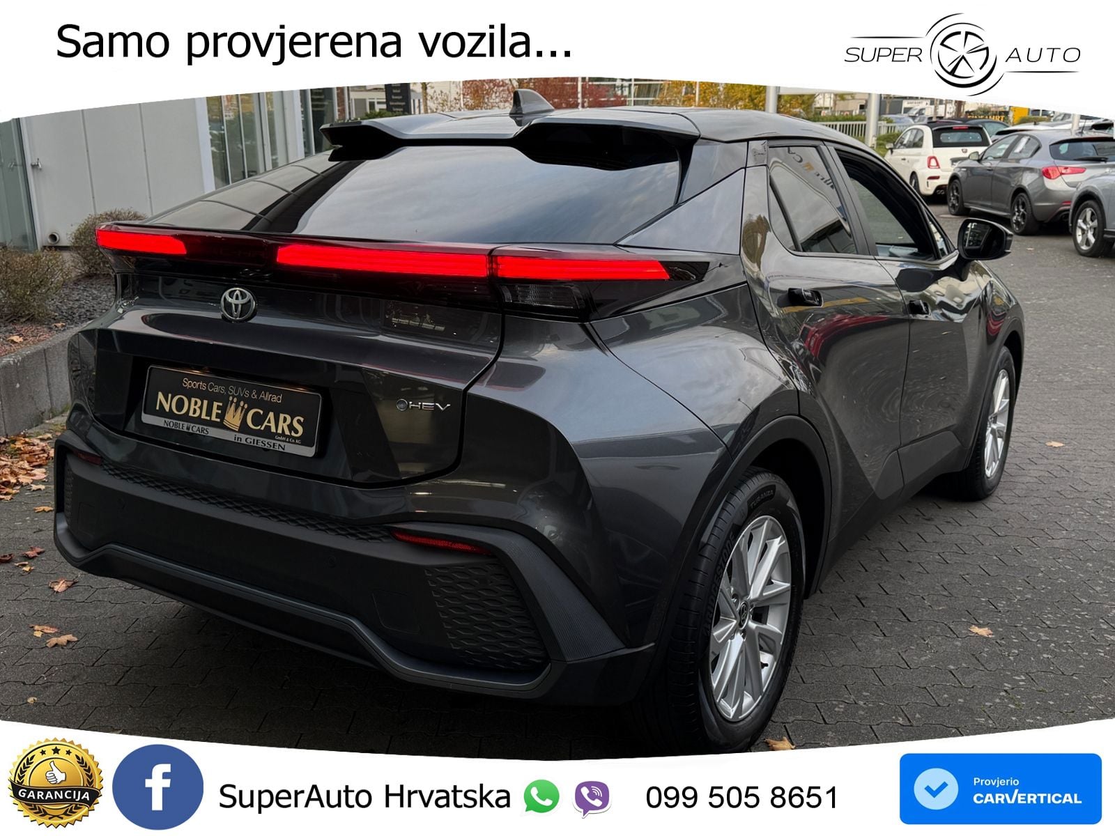 Toyota C-HR 1.8 (140 KS) Hybrid e-CVT Business Edition LED+GR SJED+ACC