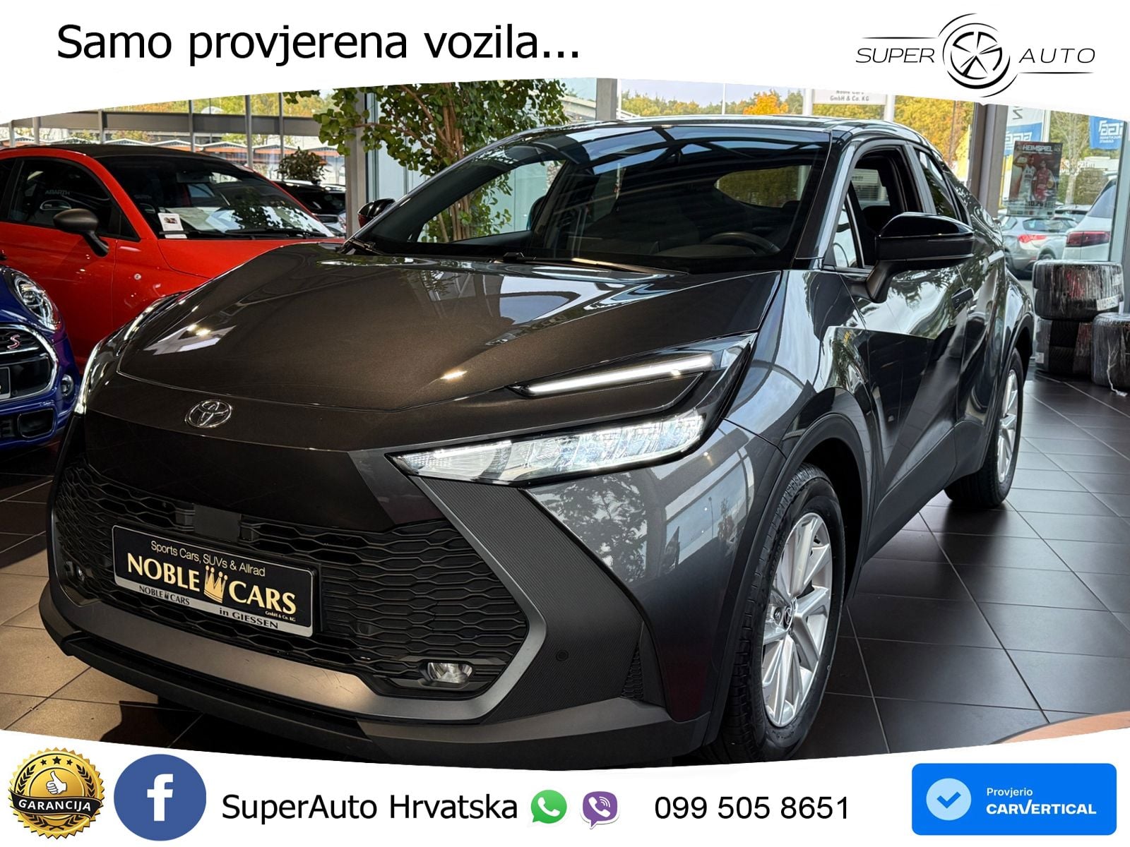 Toyota C-HR 1.8 (140 KS) Hybrid e-CVT Business Edition LED+GR SJED+ACC
