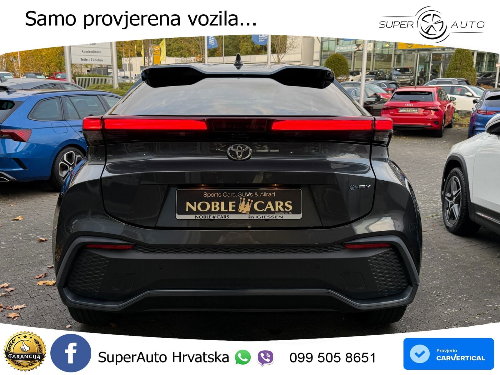 Toyota C-HR 1.8 (140 KS) Hybrid e-CVT Business Edition LED+GR SJED+ACC