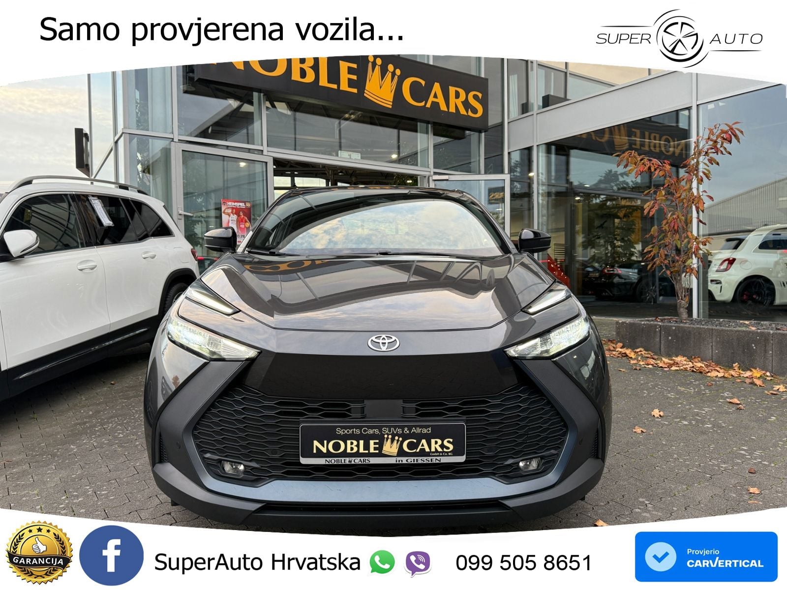 Toyota C-HR 1.8 (140 KS) Hybrid e-CVT Business Edition LED+GR SJED+ACC