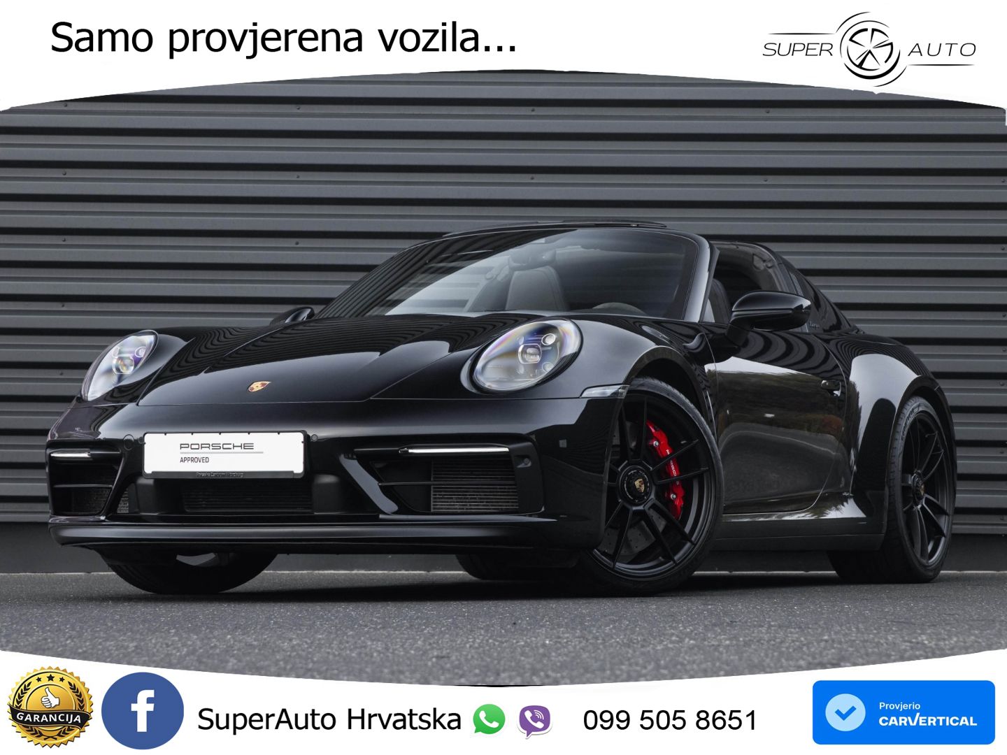 Porsche 911 Targa 4 GTS 3.0 (480 KS) PDK