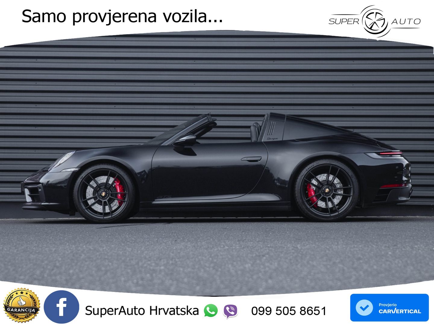 Porsche 911 Targa 4 GTS 3.0 (480 KS) PDK