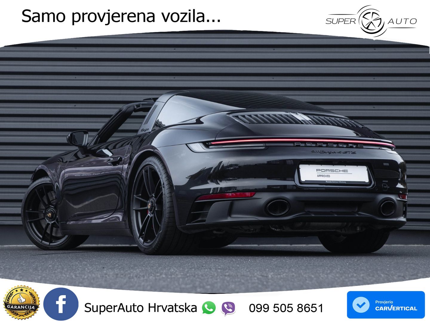 Porsche 911 Targa 4 GTS 3.0 (480 KS) PDK