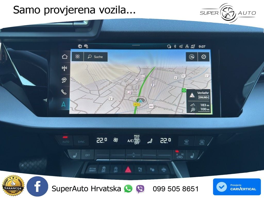 Audi A3 allstreet 35 TDI (150 KS) S tronic LED+GR SJED+ACC