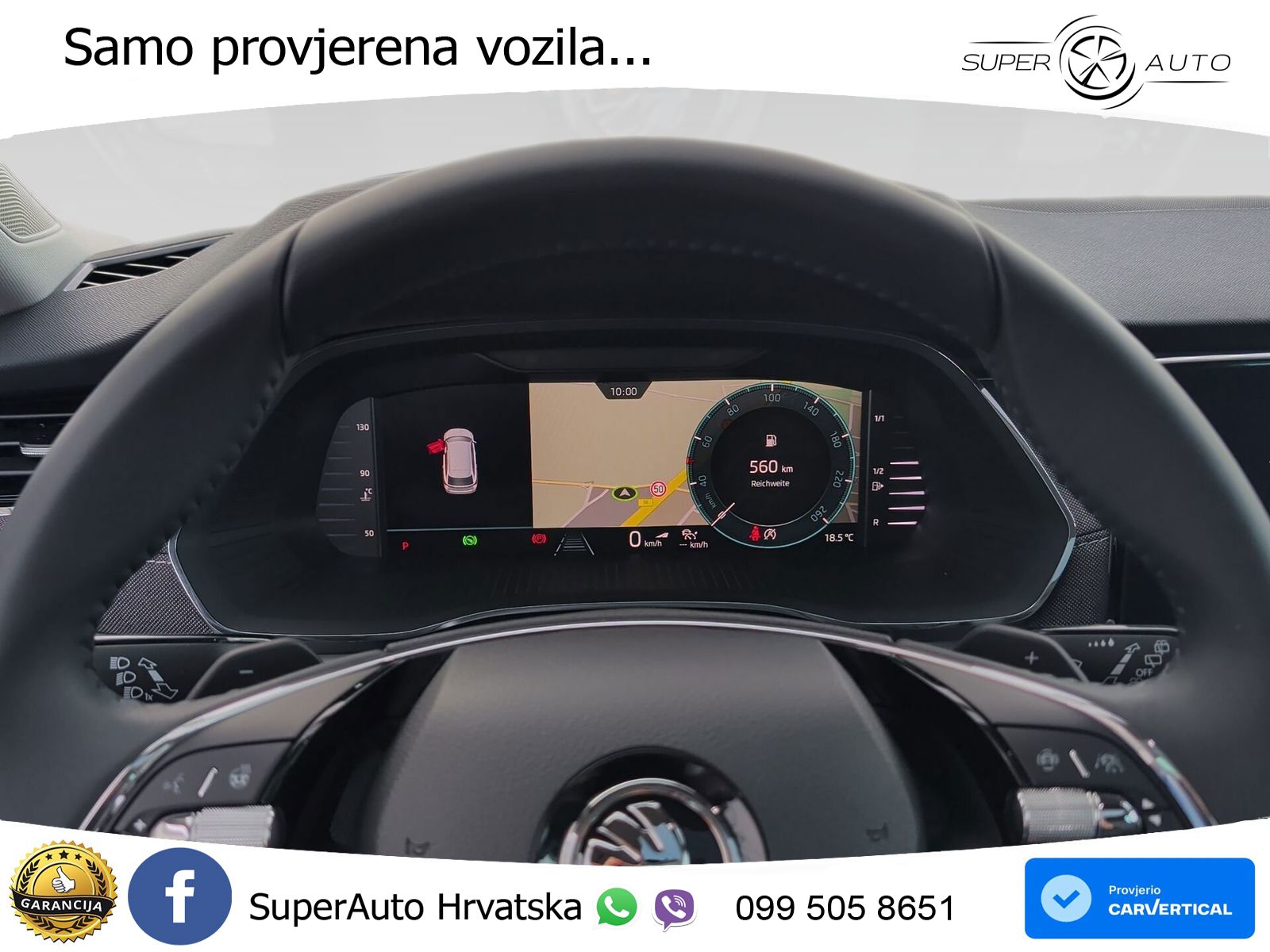 Škoda Octavia Combi 2.0 TDI (150 KS) 4x4 DSG LED+GR SJED+ACC
