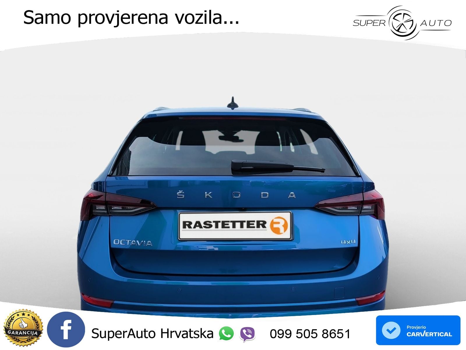 Škoda Octavia Combi 2.0 TDI (150 KS) 4x4 DSG LED+GR SJED+ACC