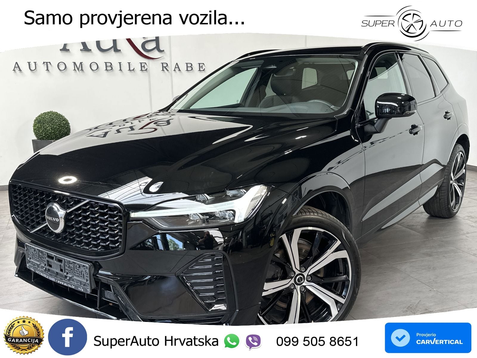 Volvo XC60 B4 Diesel FWD Geartronic LED+GR SJED+ACC