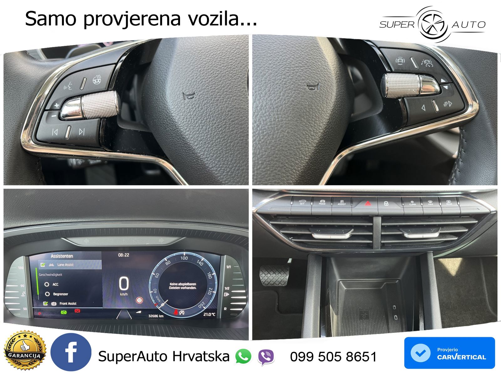 Škoda Octavia Combi 2.0 TDI (150 KS) DSG LED+GR SJED+ACC