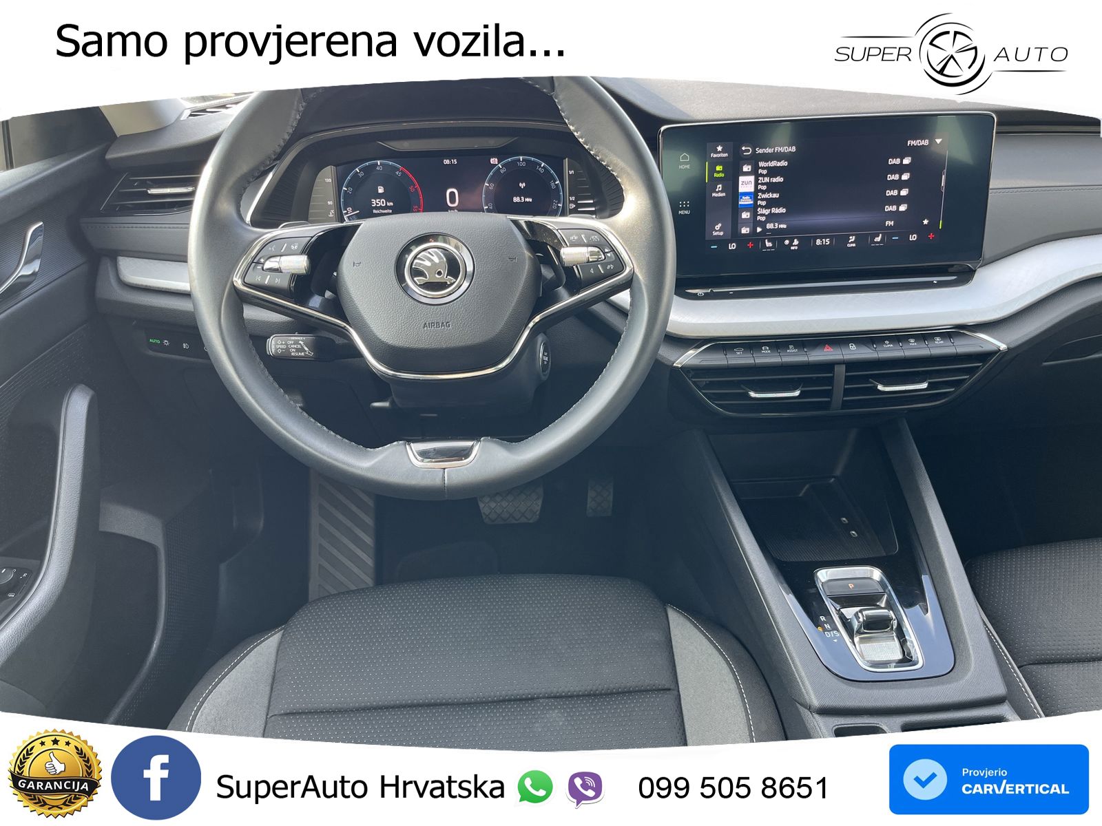 Škoda Octavia Combi 2.0 TDI (150 KS) DSG LED+GR SJED+ACC