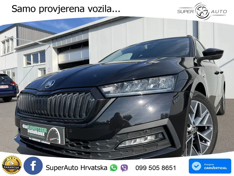 Škoda Octavia Combi 2.0 TDI (150 KS) DSG LED+GR SJED+ACC