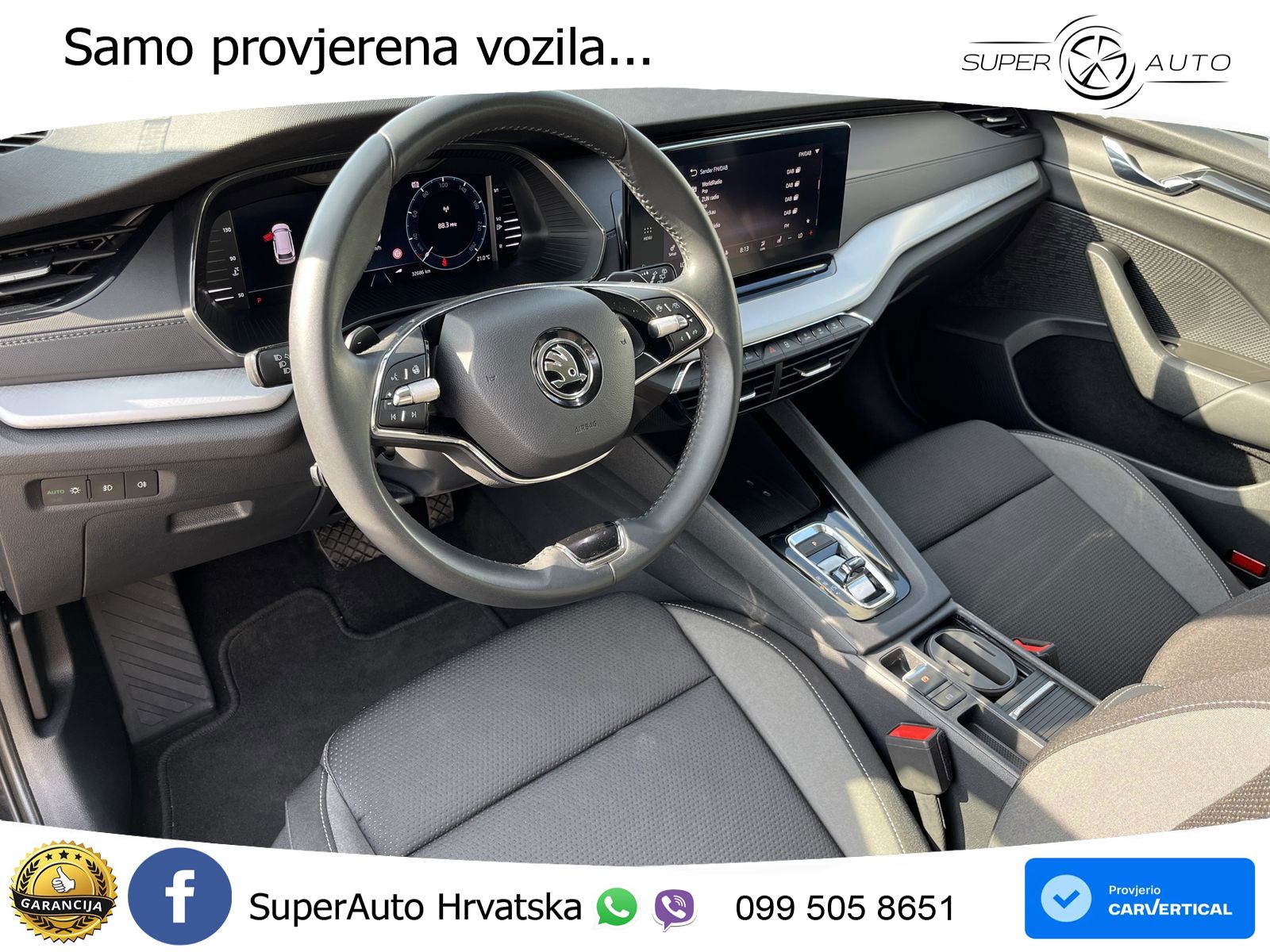 Škoda Octavia Combi 2.0 TDI (150 KS) DSG LED+GR SJED+ACC