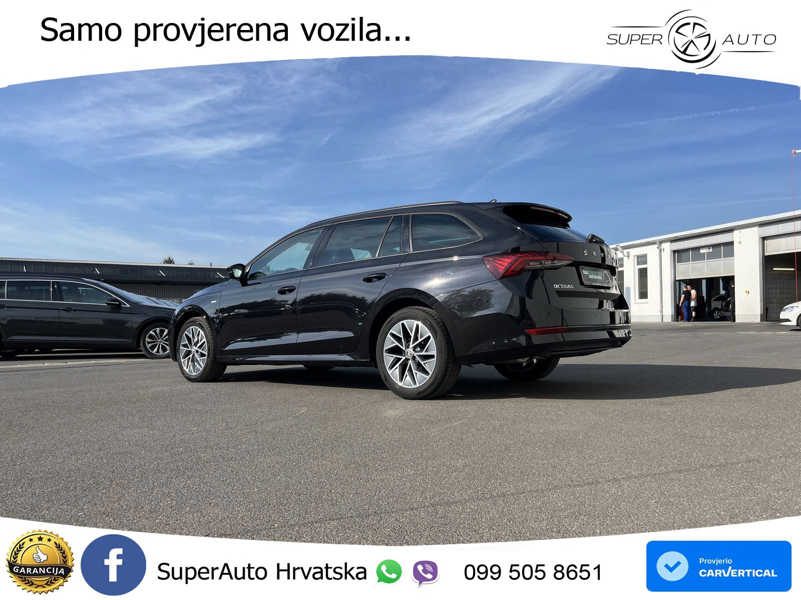 Škoda Octavia Combi 2.0 TDI (150 KS) DSG LED+GR SJED+ACC