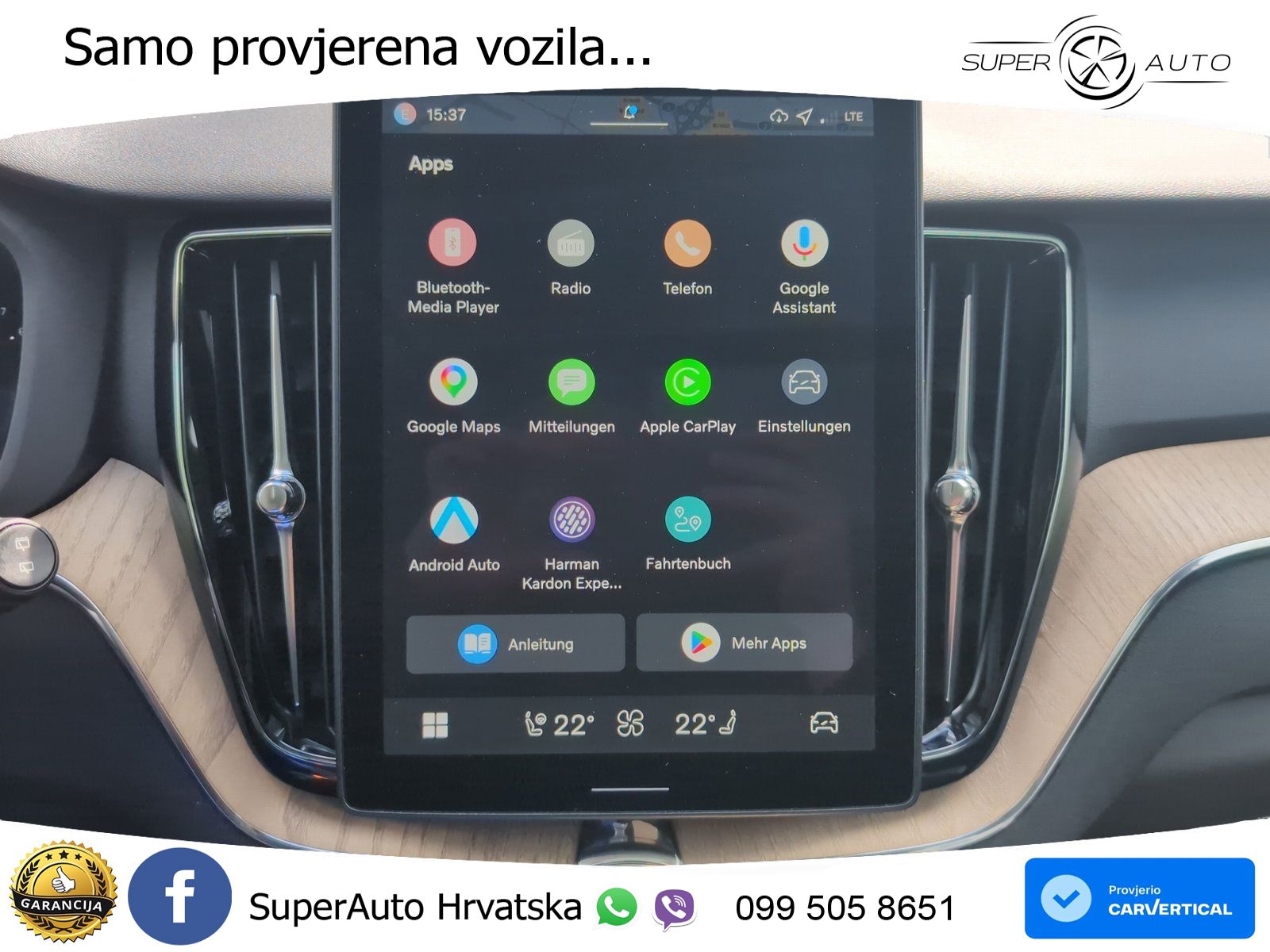 Volvo XC60 B5 Benzin AWD Geartronic ACC+HEAD+4xGR SJED+360+PANO