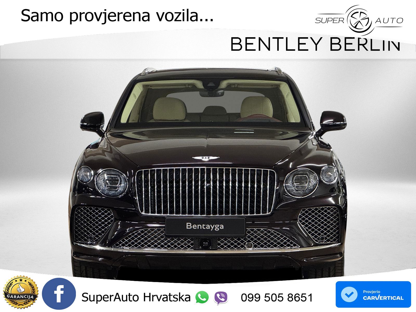 Bentley Bentayga EWB 4.0 V8 (550 KS) 4WD Automatic LED+GR SJED+ACC
