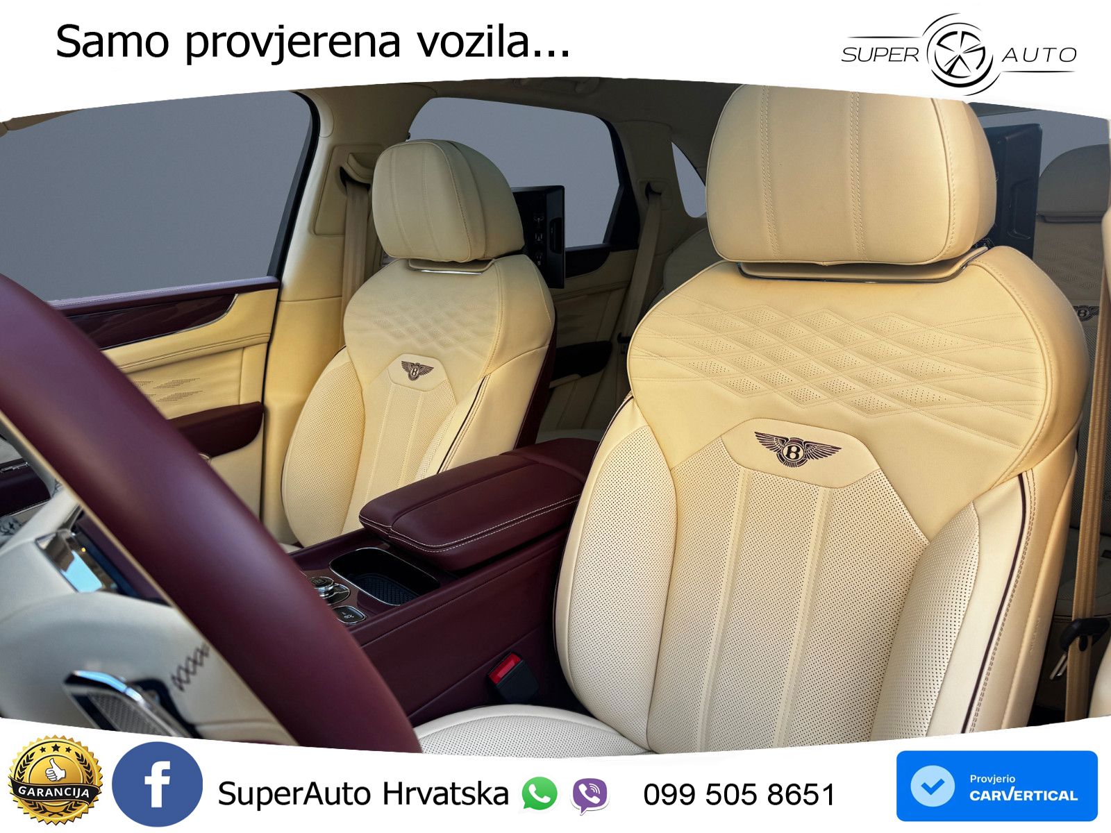 Bentley Bentayga EWB 4.0 V8 (550 KS) 4WD Automatic LED+GR SJED+ACC