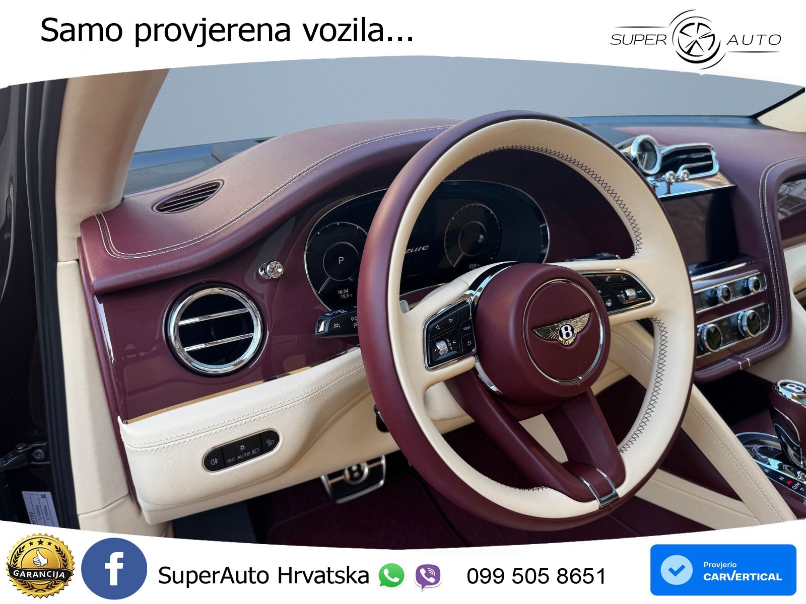 Bentley Bentayga EWB 4.0 V8 (550 KS) 4WD Automatic LED+GR SJED+ACC