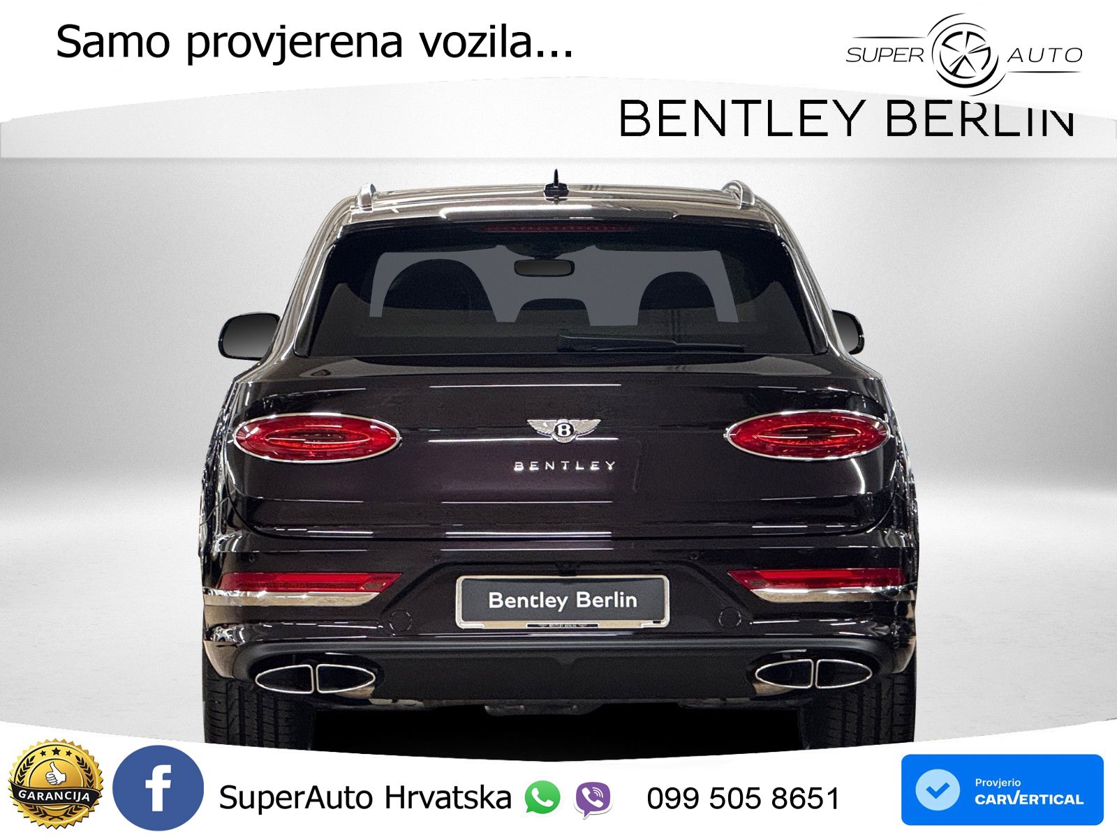 Bentley Bentayga EWB 4.0 V8 (550 KS) 4WD Automatic LED+GR SJED+ACC